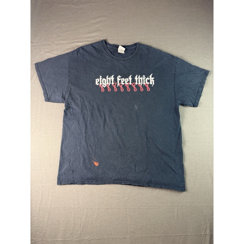Eight Feet Thick Band T-Shirt Men’s XL Gildan Ultra Cotton Rock Metal Music Tee